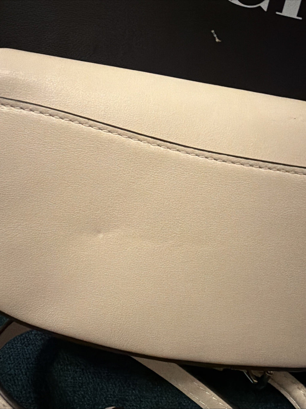Coach Andrea shoulder bag Ivory BNWT Cross Body 2 Straps