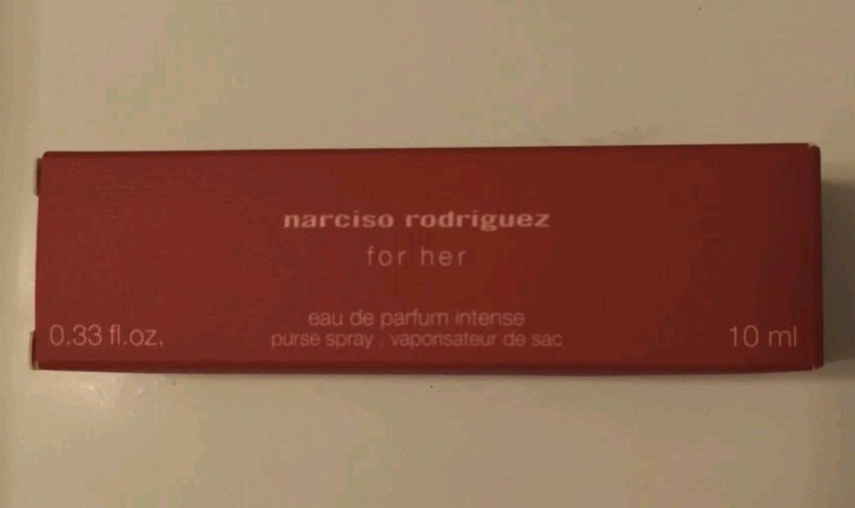 Narciso Rodriguez For Her Eau de Parfum Intense EDP 10ml Brand new in box