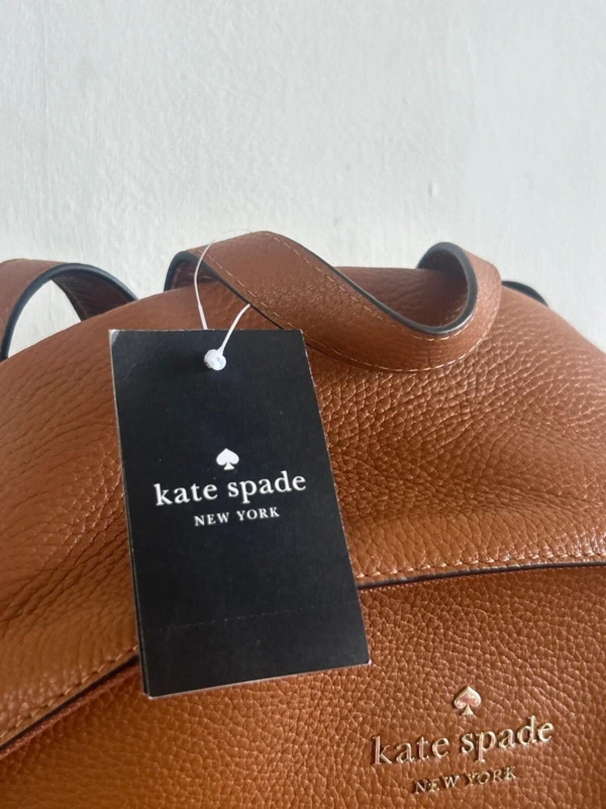 Kate spade Large Leila Dome backpack Gingerbread BNWT Rucksack