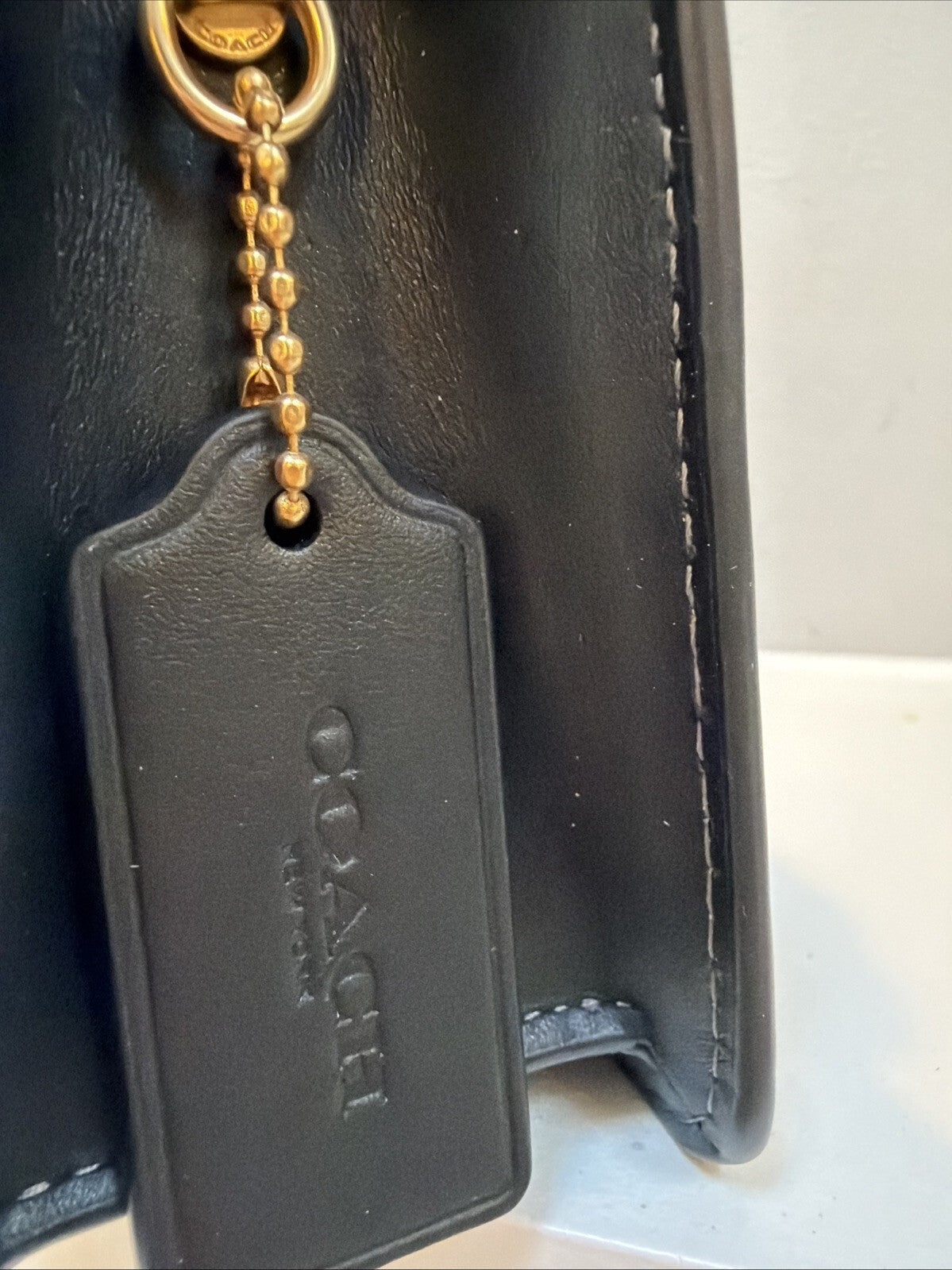 Coach Eliza Flap Crossbody Bag BNWT black