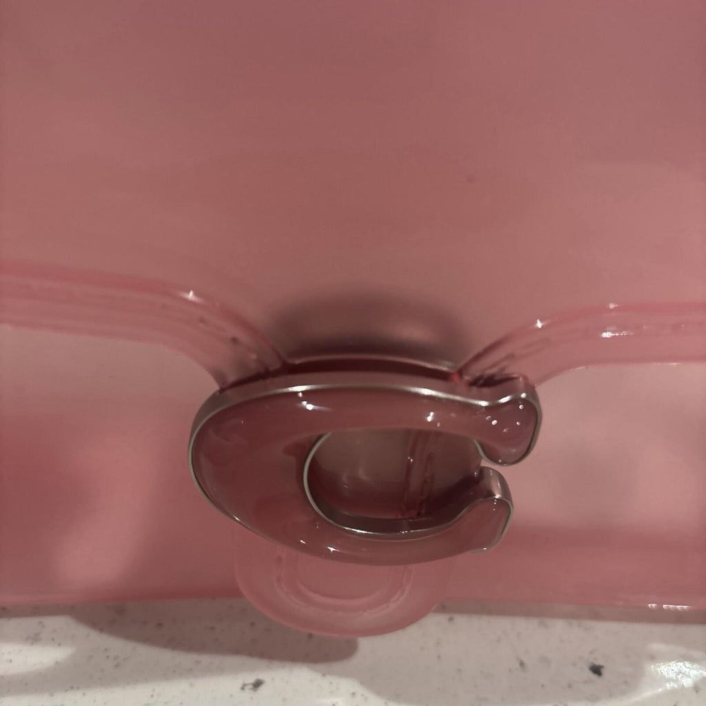 Coach Jelly Tabby Silver/Candy Pink From the Runway Bestseller BNWT