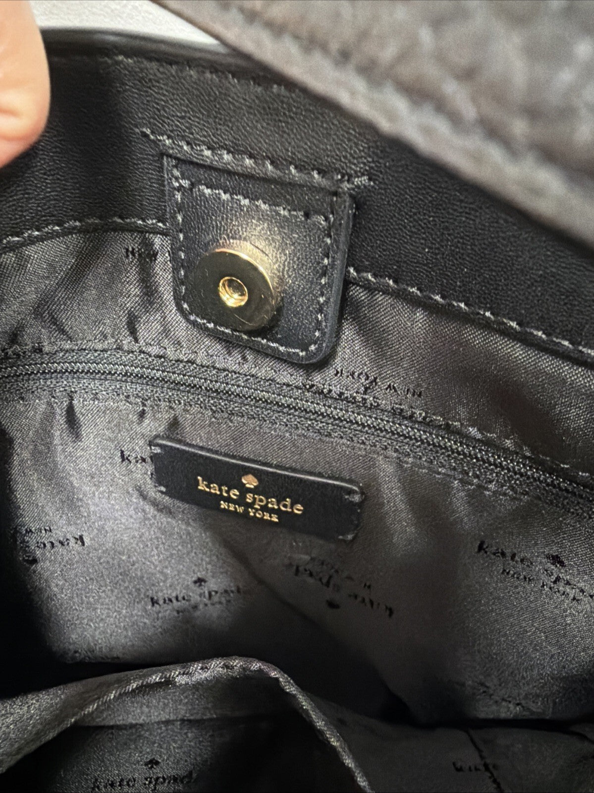 Kate Spade Juliette Black Leather Medium Bucket Bag KM546 Shoulder New