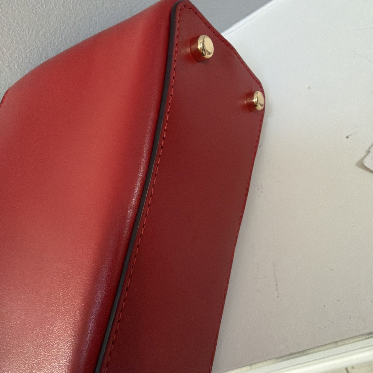 Coach Eliza Mini Carryall Bag Bold Red Leather  Rare! £450 BNWT