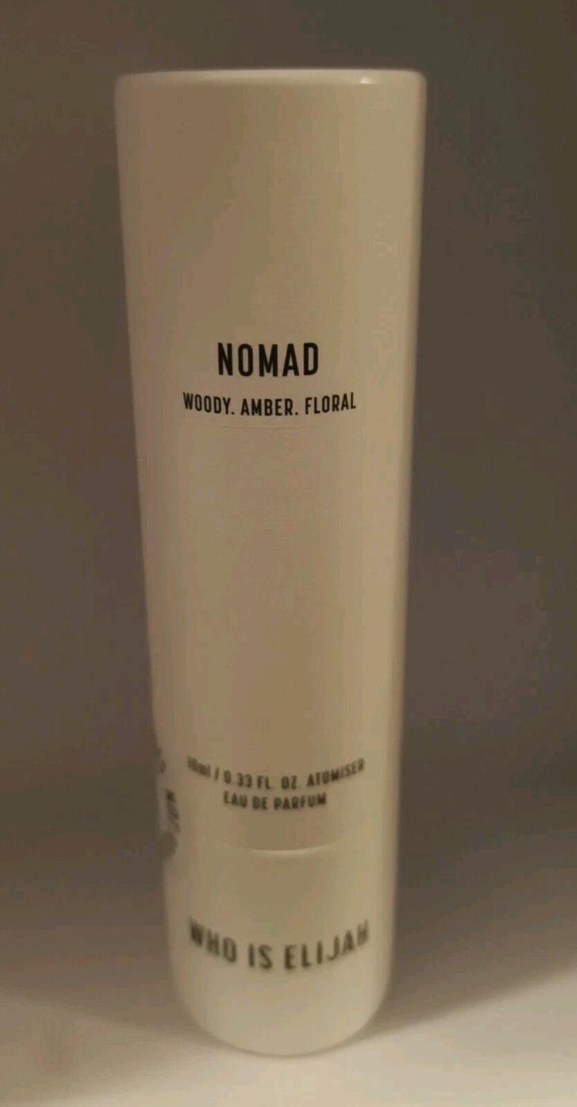 WHO IS ELIJAH? Nomad Eau De Parfum EDP 10ml Travel Size Sealed Box Floral Woody