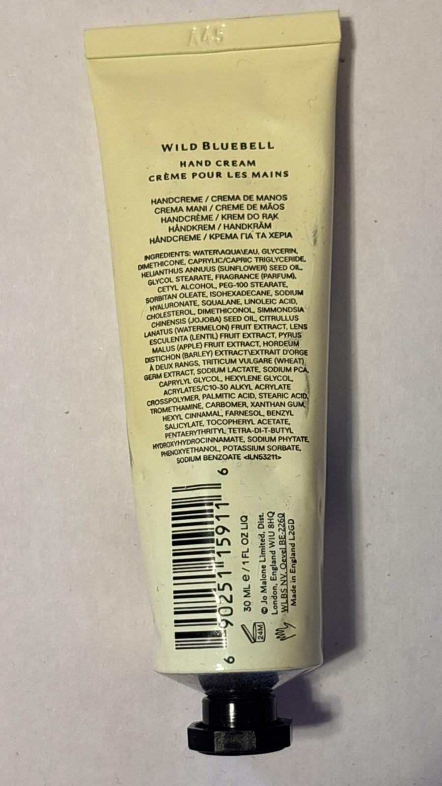 Jo Malone Hand Cream Set 30ml X 5 English Pear BlackBerry Peony Bluebell Rrp£120