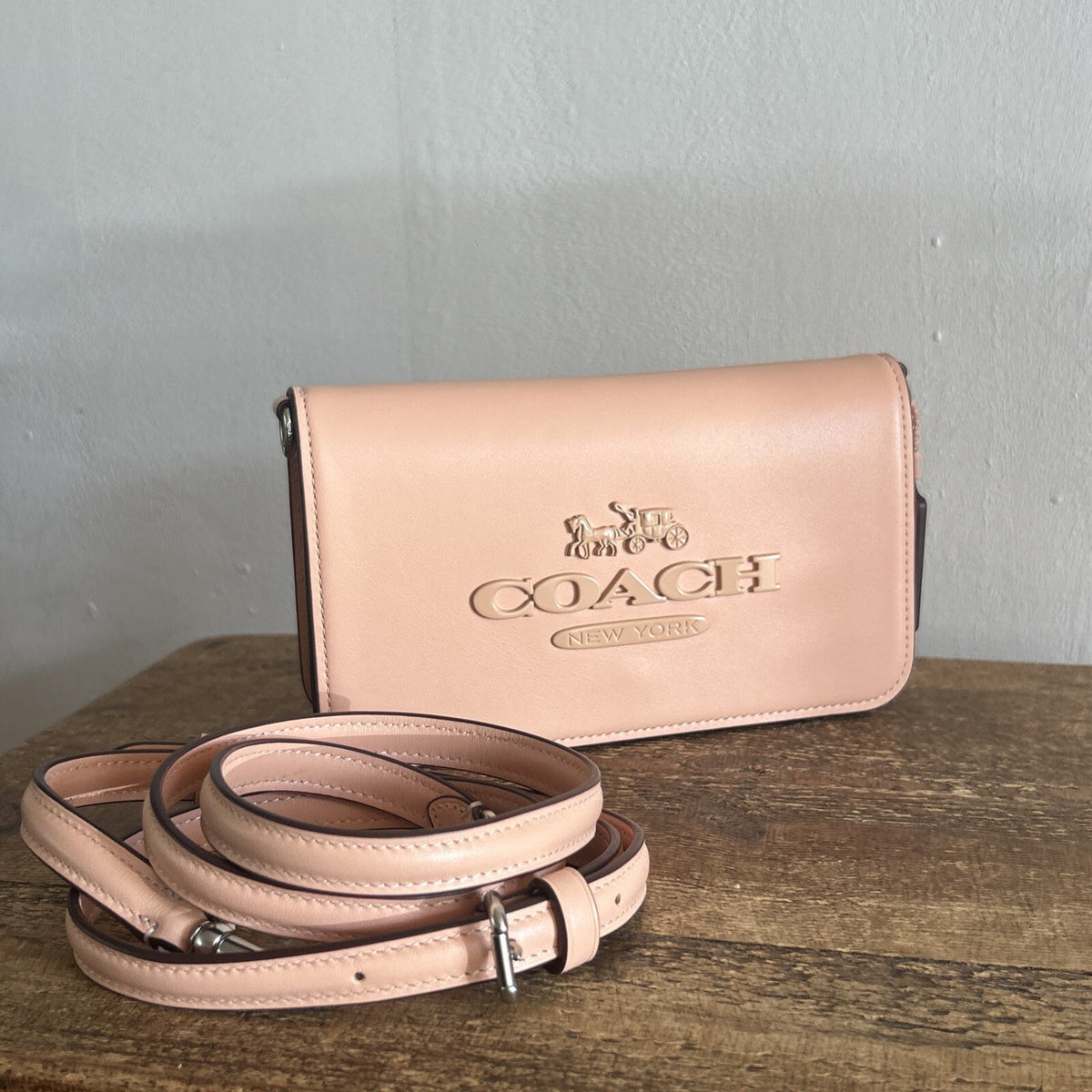 408 Coach Toni Crossbody Bag BNWOT in Faded Blush