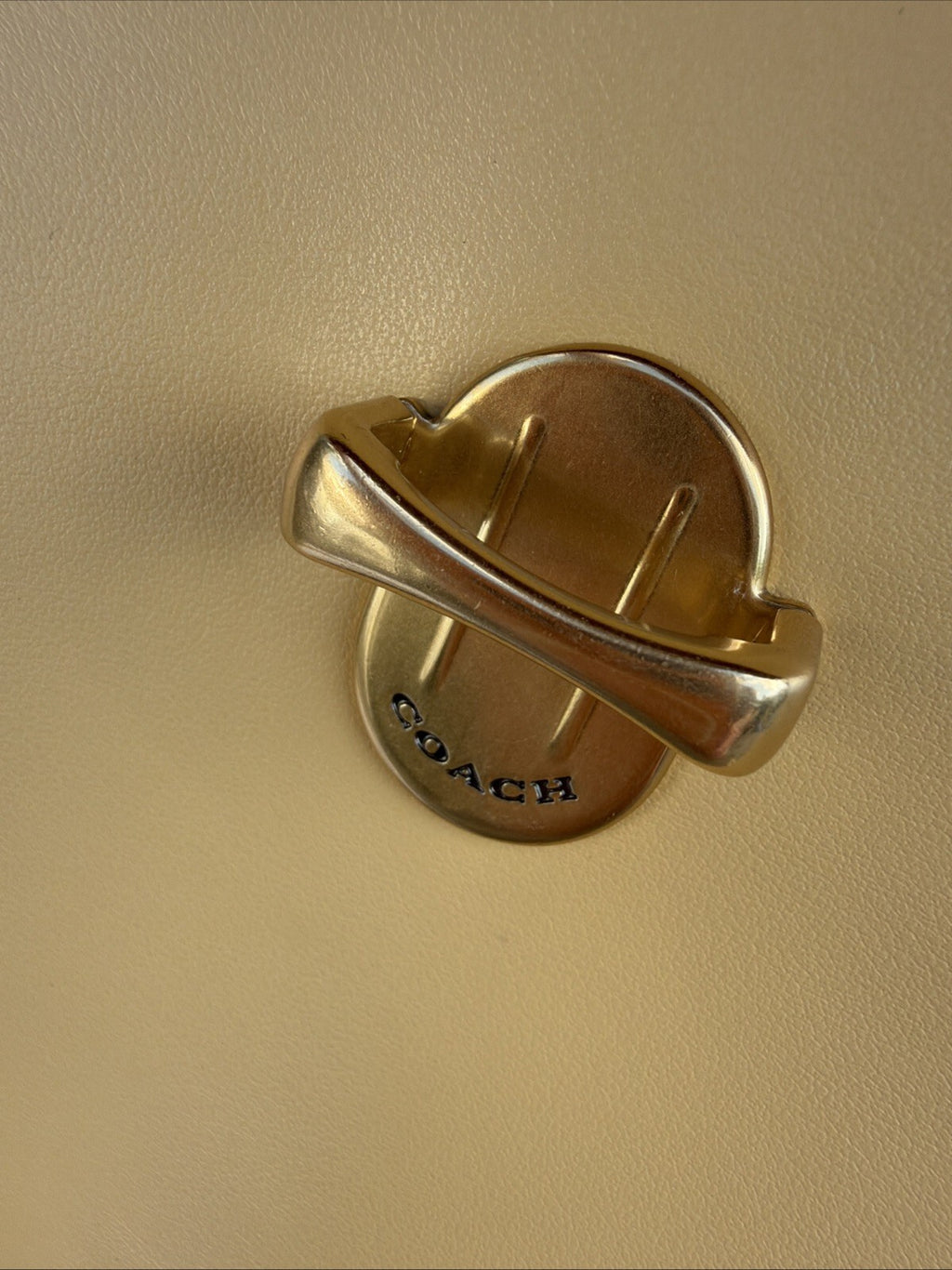 Coach Sammy Top Handle 21 Bag smooth leather Hay - Yellow  RRP £550 BNWT