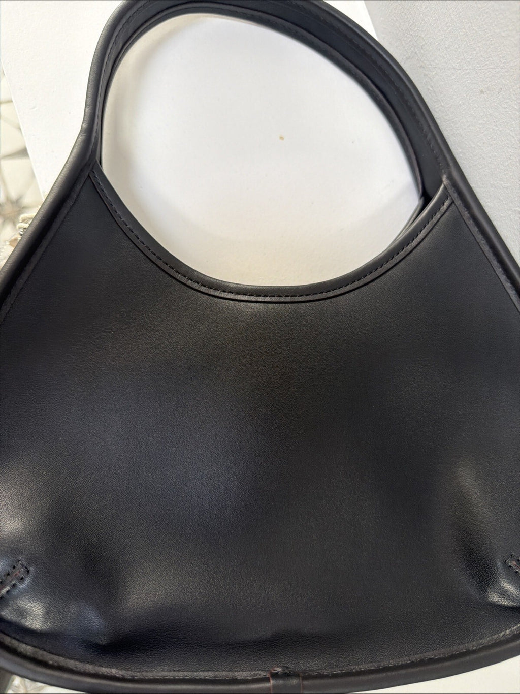 Coach Ergo Bag In Coachtopia Leather With Sleepy Caterpillar in Black Rare! BNWT