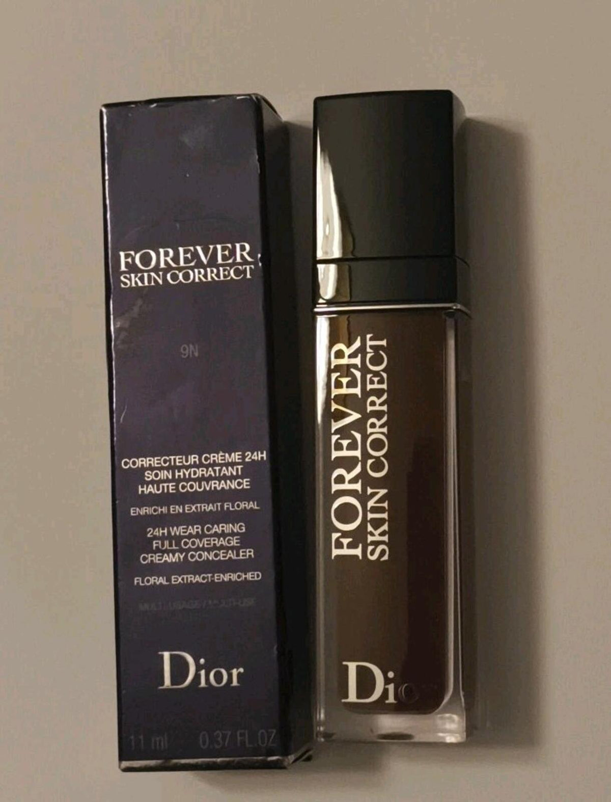 Dior Foundation Forever Skin Correct 9N Neutral 11m Full Coverage 24hr Wear New