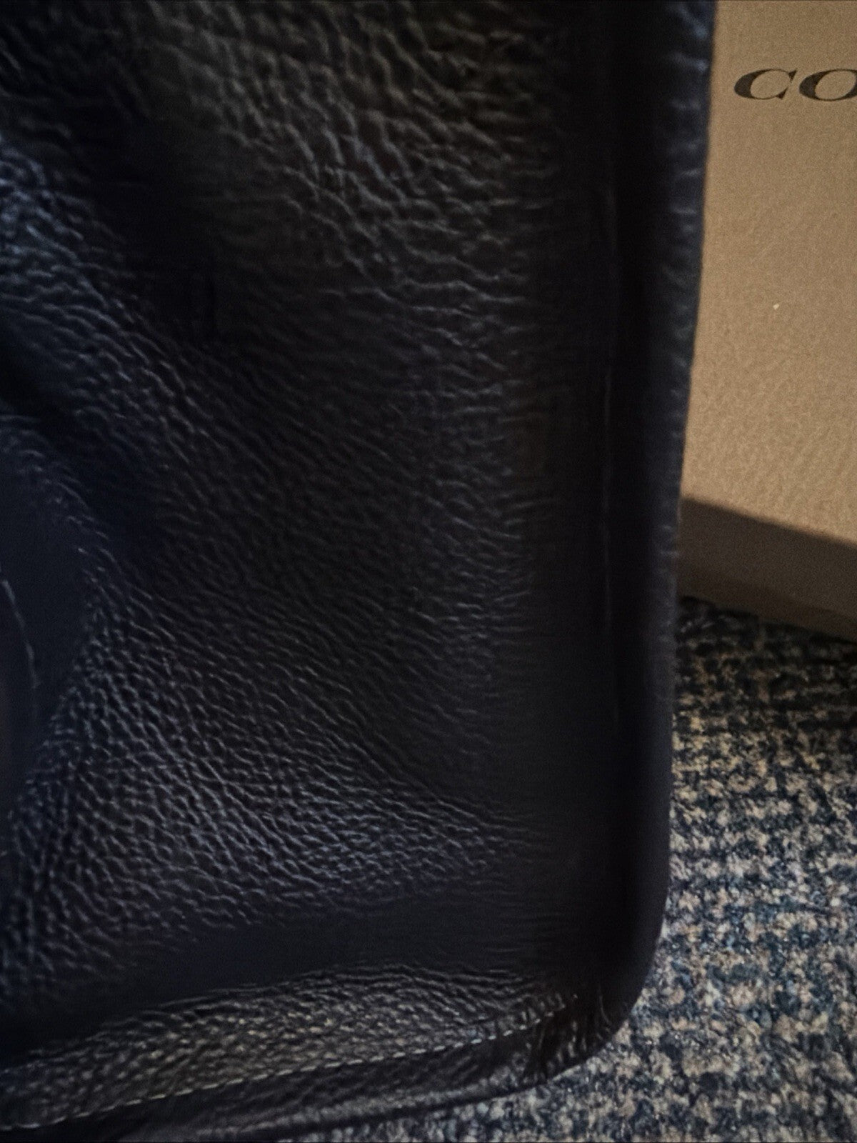 Coach Cargo 42 Bag Leather Tote New Tagged