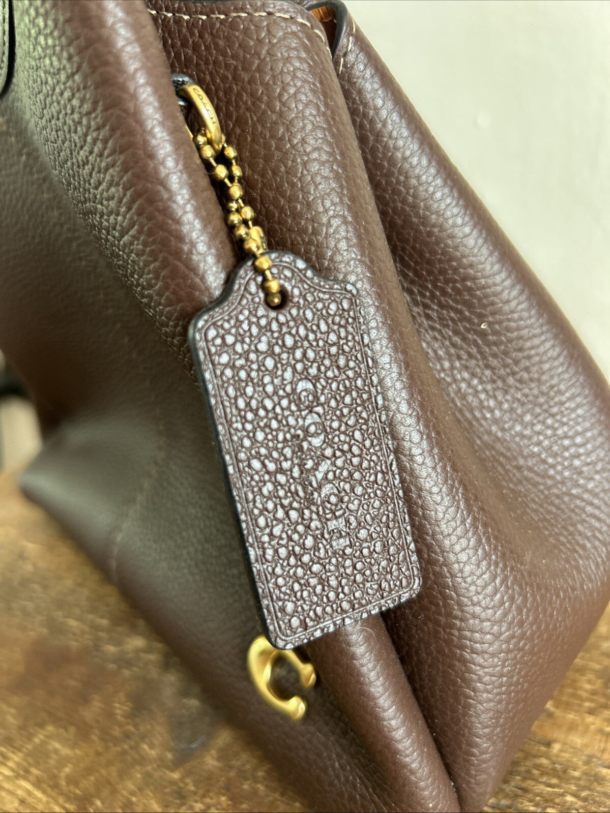401 Coach Lana Shoulder Bag In Maple, New Without Tags
