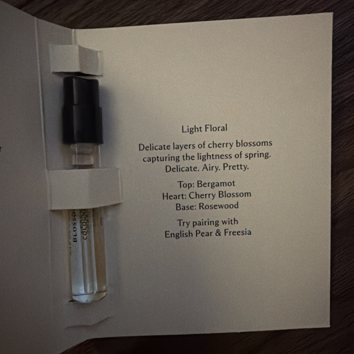 Jo Malone Sakura Cherry Blossom Cologne 1.5ml Spray Mini