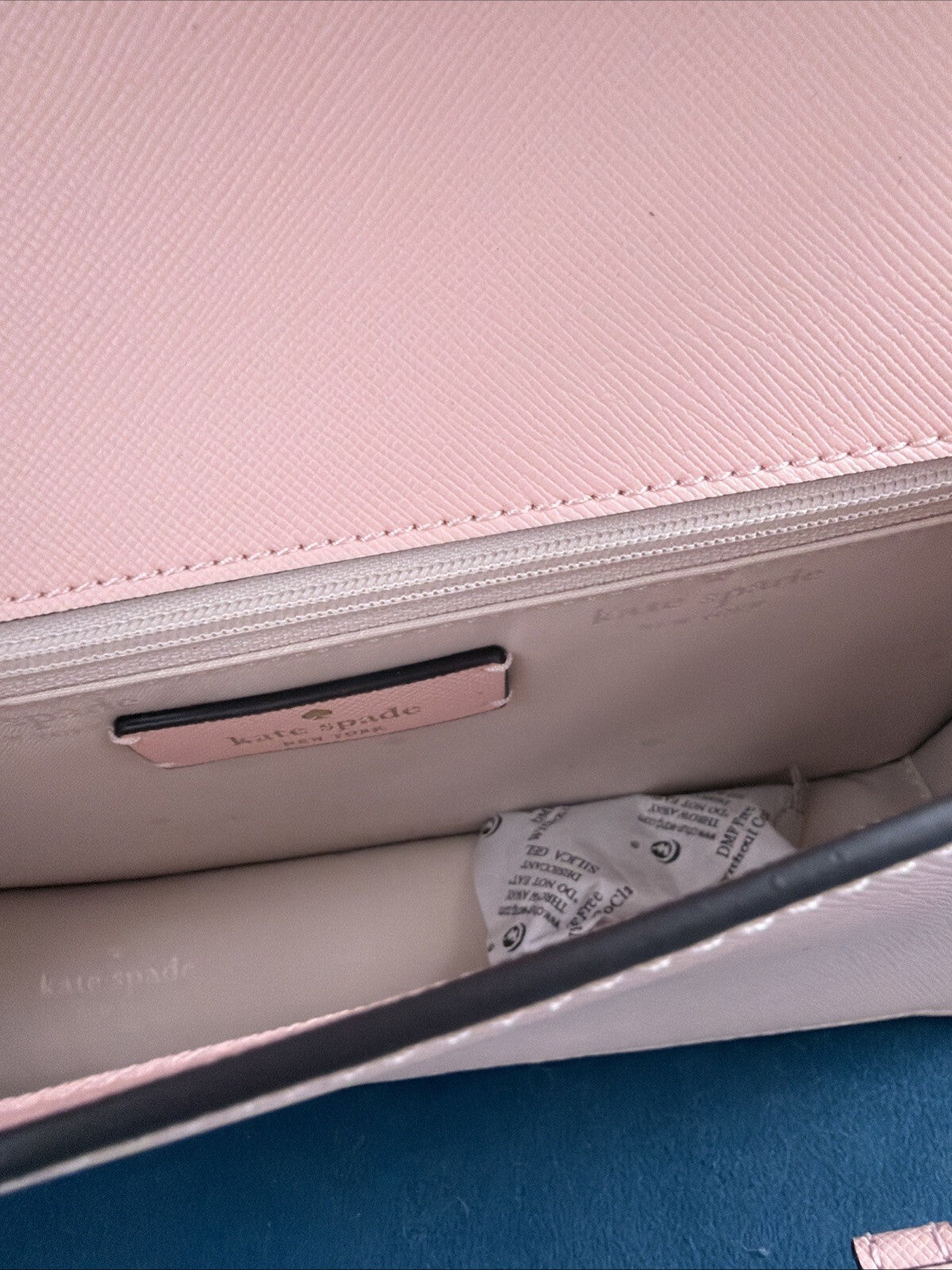 Kate Spade Madison Flap Crossbody Bag Conch Pink Leather Chain Purse BNWT £259