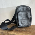 422 Coach Racer Sling Pack In Signature Black/ Charcoal/ Gunmetal Canvas  BNWOT