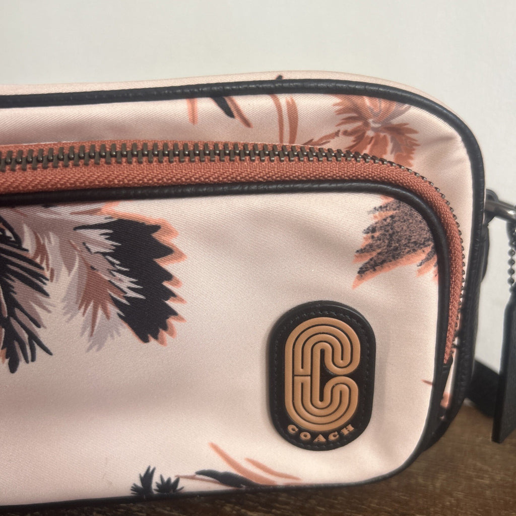 414 Coach Palm Print Courtney BNWT