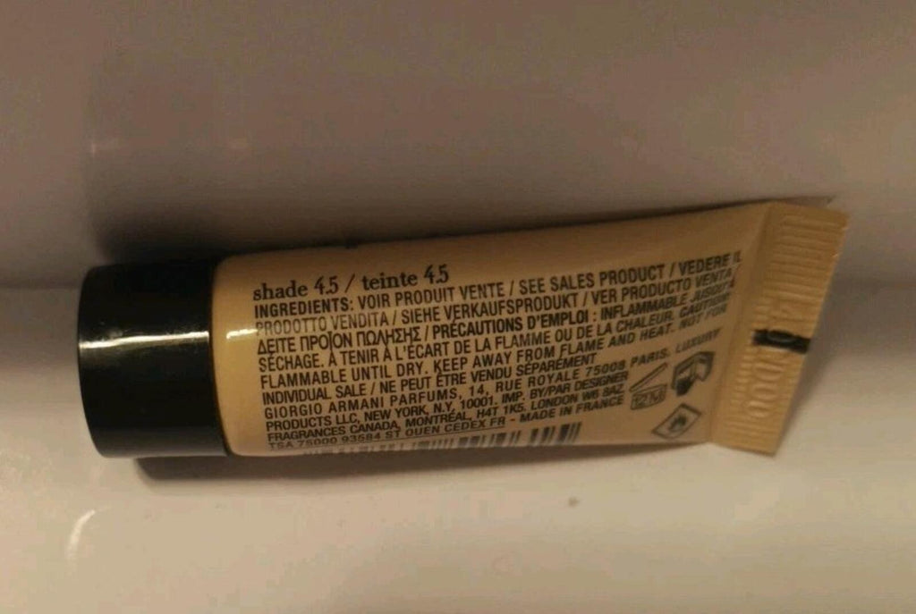 Giorgio Armani luminous silk foundation 5ml Shade 4.5